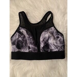 HPE human performance engineering small Racerback multicolored Sports Bra Compre